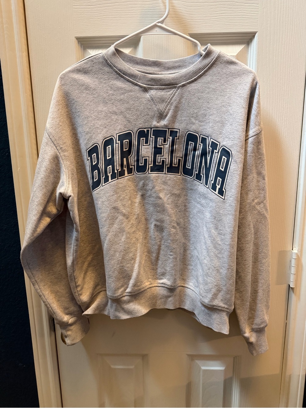 Size Small H&M Light Gray Crewneck Sweatshirt